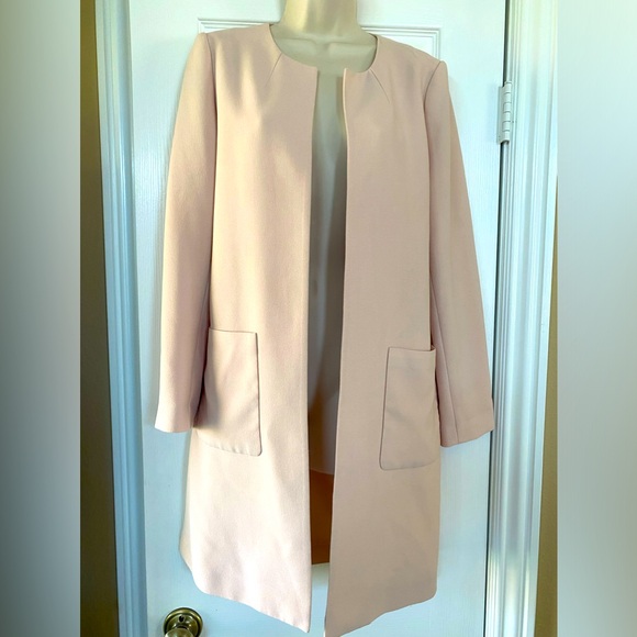 H&M straight-cut open blazer/coat - Picture 1 of 3